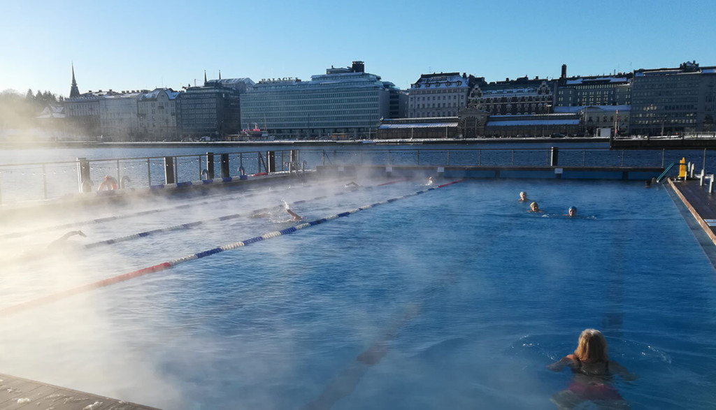 Bluet® Barge Heated Pool at Allas Sea Pool Helsinki